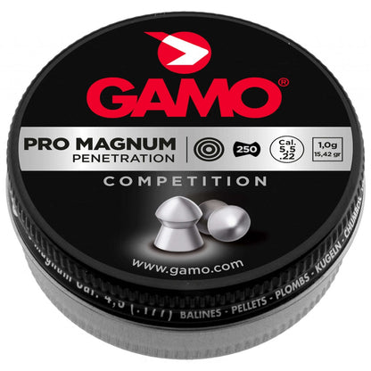 250 plombs pro magnum à tête pointue - GAMO - Calibre 5.5mm