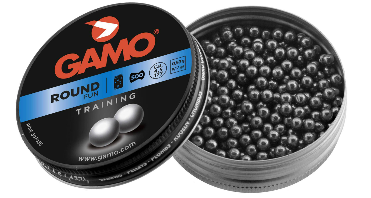 500 plombs Round fun - GAMO - Calibre 4.5mm