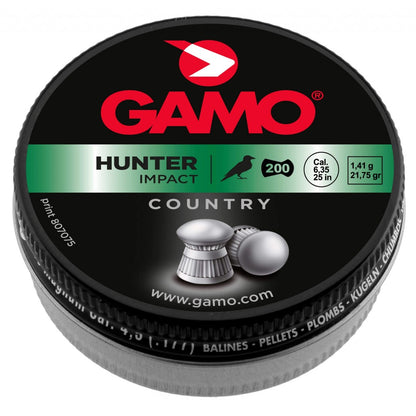 200 Plombs HUNTER IMPACT GAMO - Calibre 6.35mm