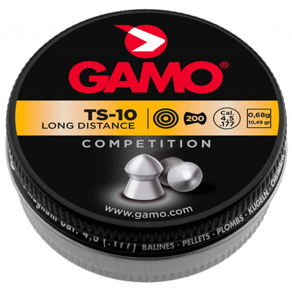 200 Plombs Gamo TS-10 - Calibre 4.5mm