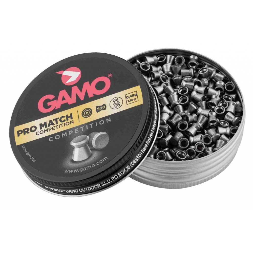 500 Plombs Pro match compétition - GAMO - Calibre 4.5mm